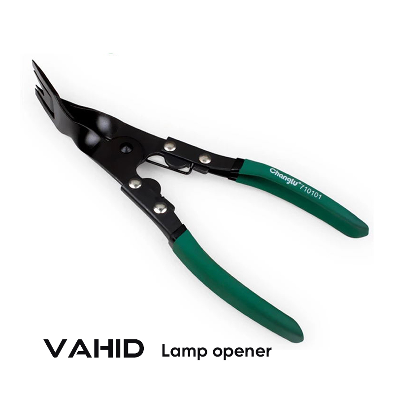 Open headlight pliers