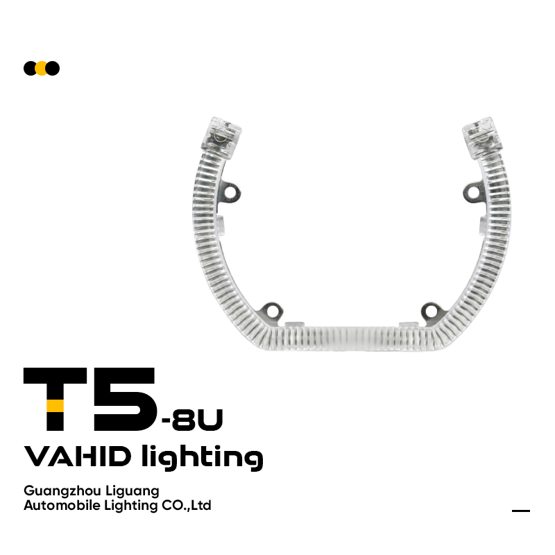 U Type Angel Eyes T5-8U   White/Yellow