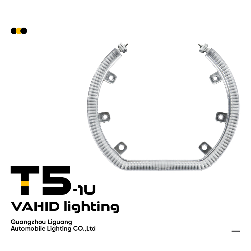 U Type Angel Eyes T5-1U   White/Yellow
