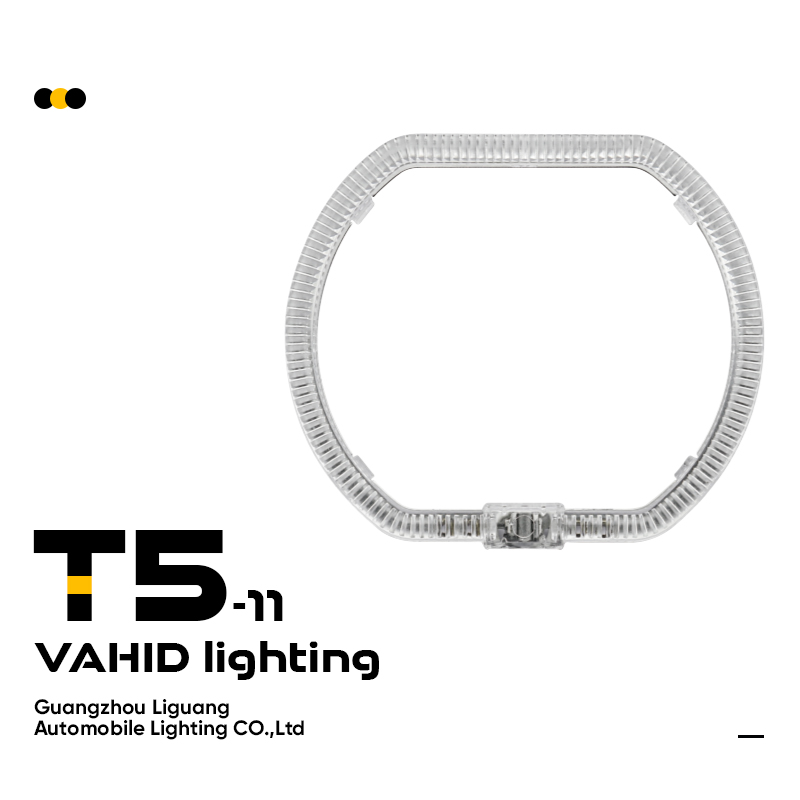 Rectangular Angel Eyes T5-11    White/Yellow