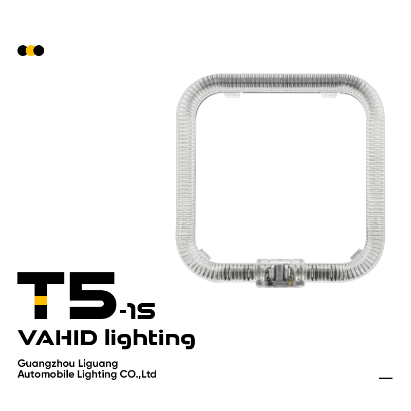 Rectangular Angel Eyes T5-1S White/Yellow
