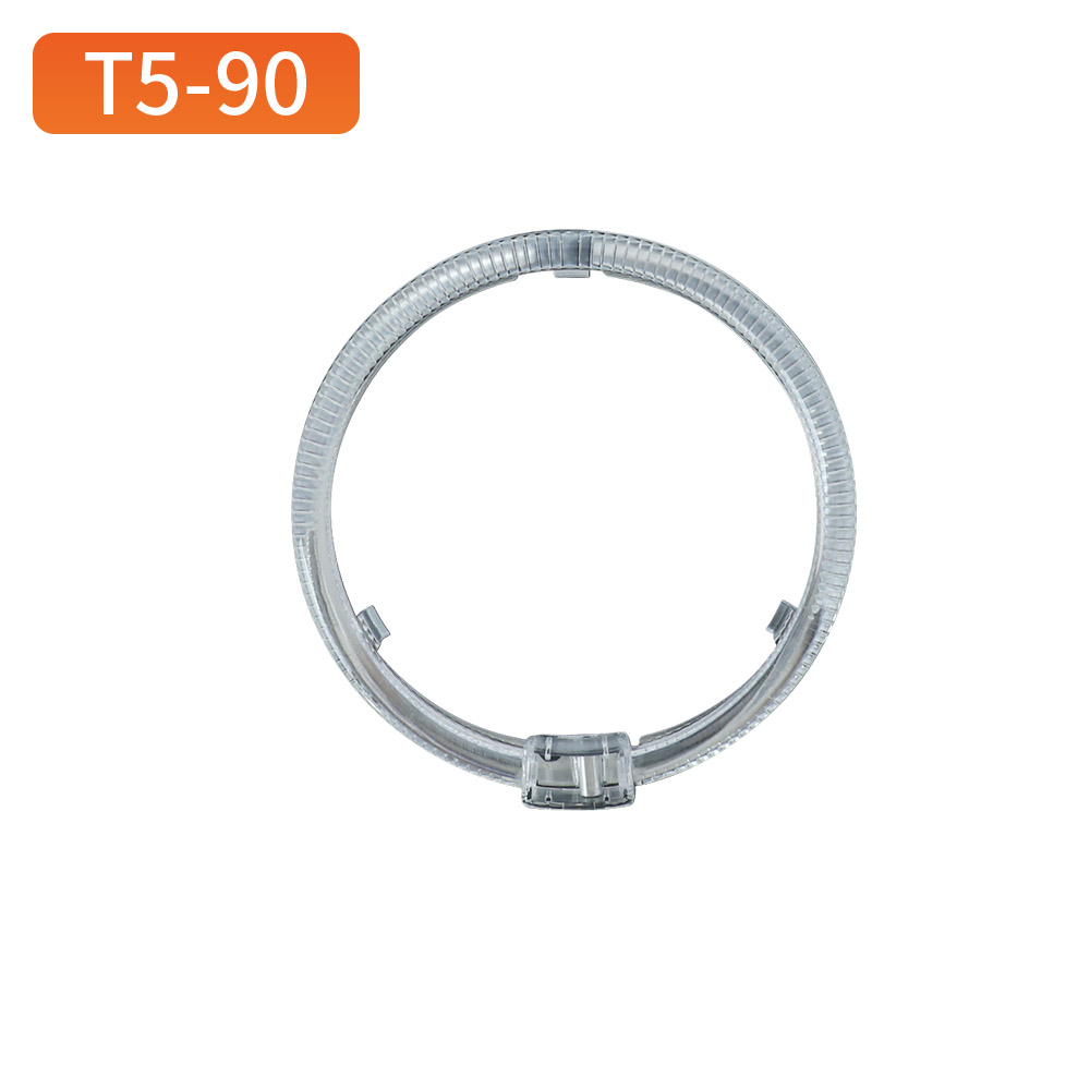 Round Angel Eyes T5-90 White/Yellow
