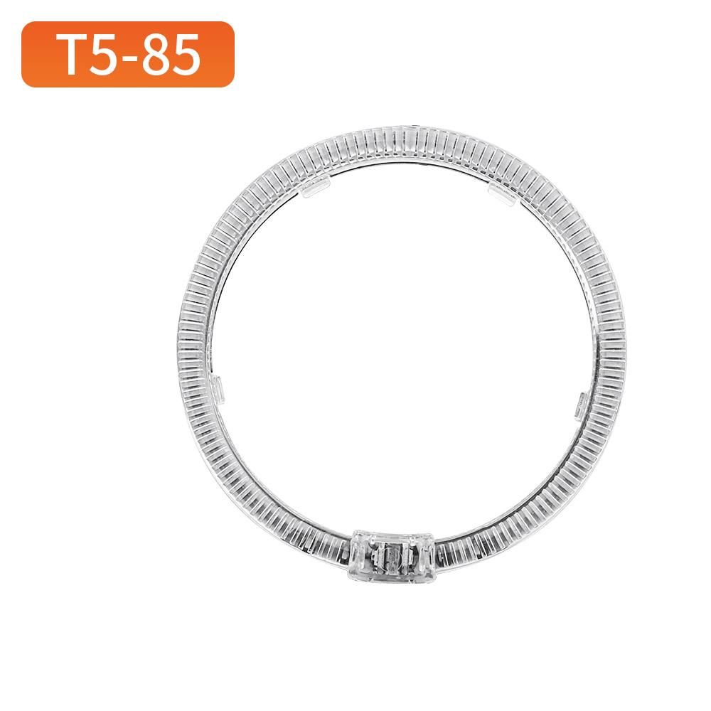 Round Angel Eyes T5-85 White/Yellow