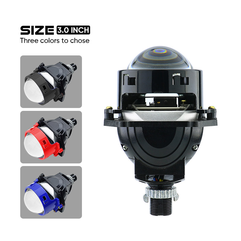 E10-3.0 inch-T tail LED Headlight Lens