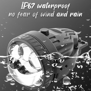 FW323 3.0 inch Led Fog Lamp Projectors | projector fog lamp with high beam