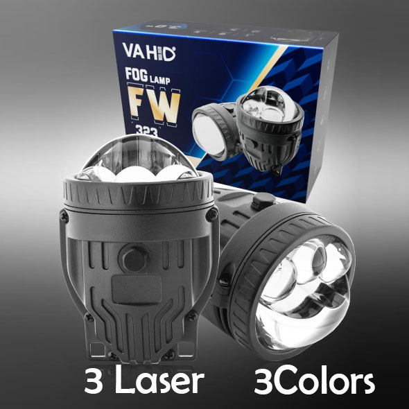 FW323 3.0 inch Led Fog Lamp Projectors | projector fog lamp with high beam