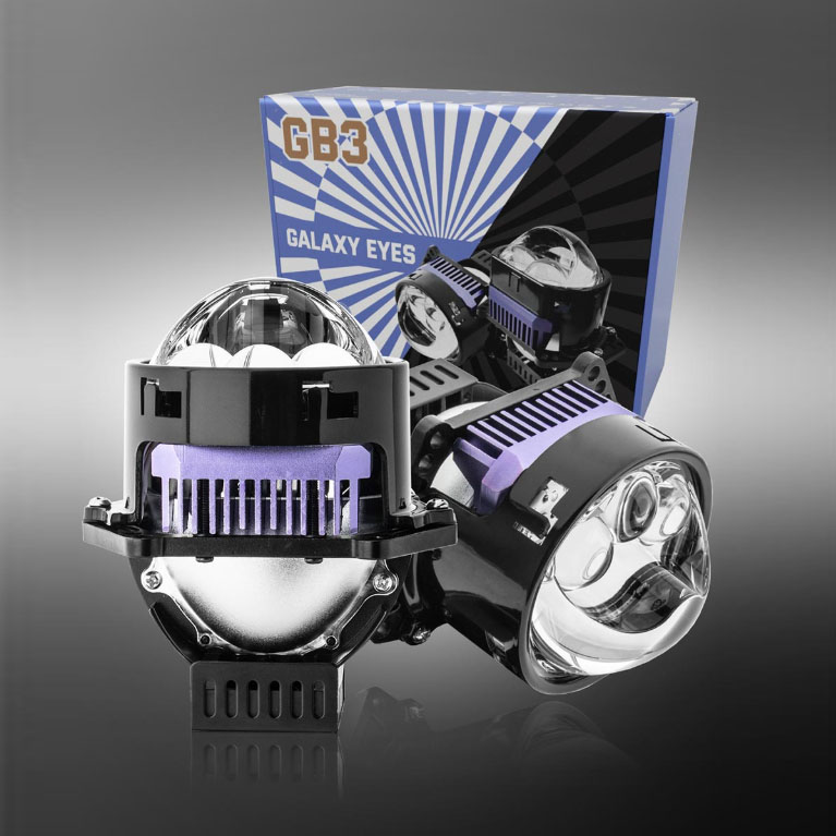 VAHID GB3 3.0 Inches LED Projector for Headlight Retrofit and Upgrade,  VAHID Brand.LED chips: 6Core+3