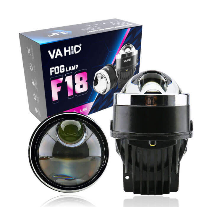 VAHID F18 3.0 Inch Laser Fog Light Projector with High Beam 8300LM High Power LED Fog Lamp Retrofit