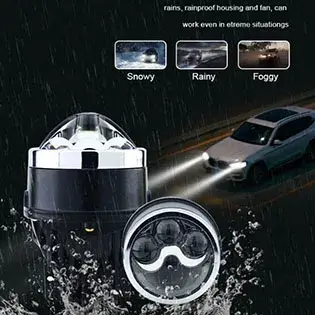 VAHID F16 3.0 Inch Three Direct LED Bi-beam Fog Projector Lens
