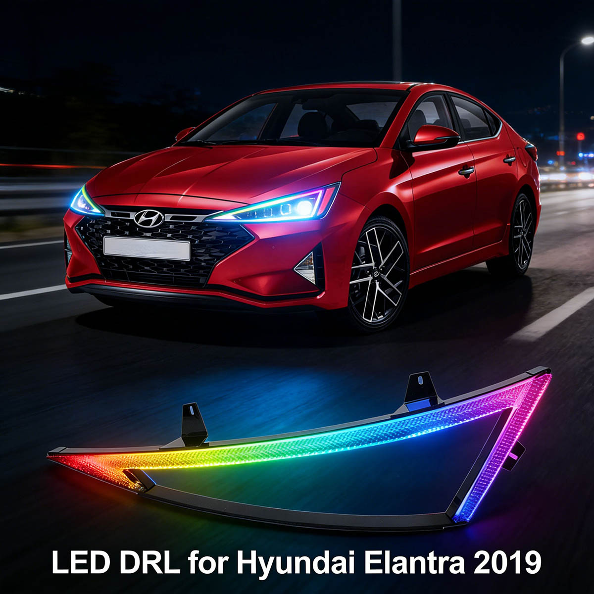 Hyundai Elantra 2019-2020 RGB DRL