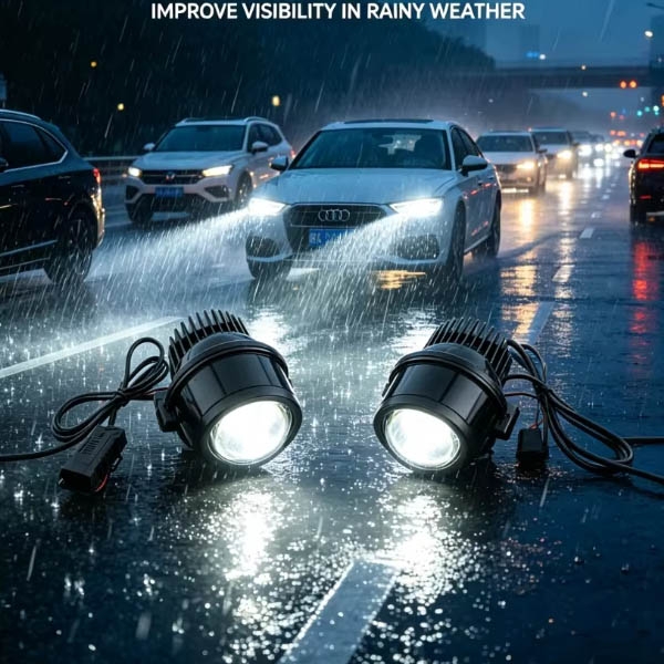 F9 2.5 Inch LED Bi LED Fog Light Lens