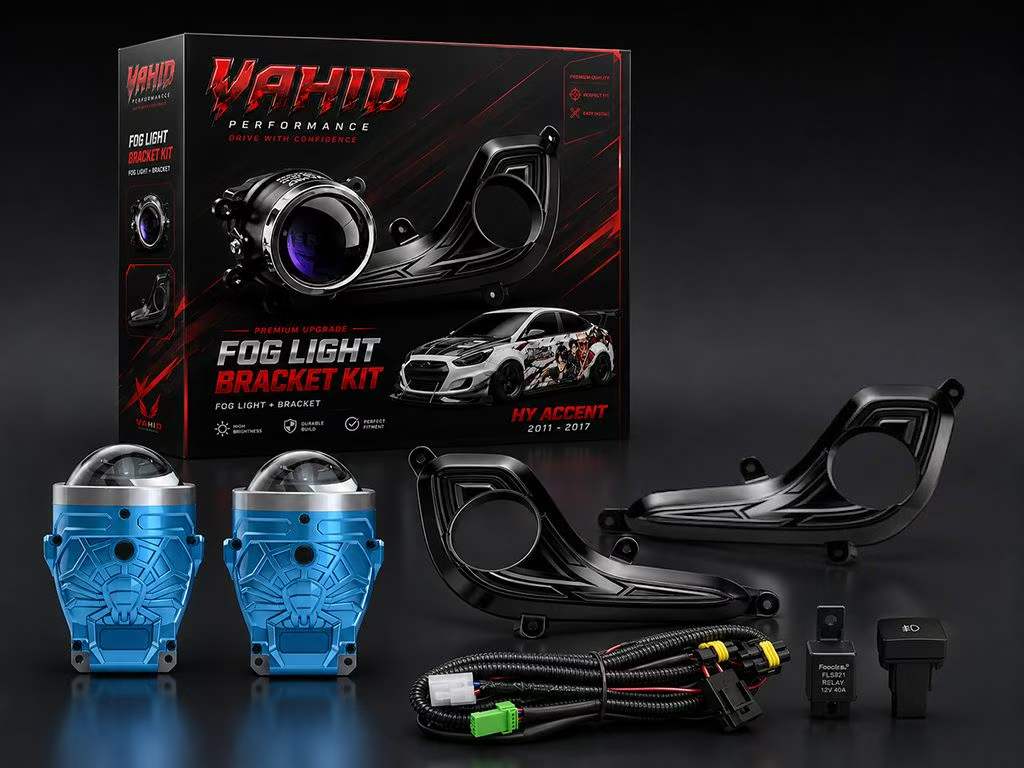 Hyundai Accent 2011-2017 LED Fog Lights – Plug & Play Front Fog Lamp Upgrade