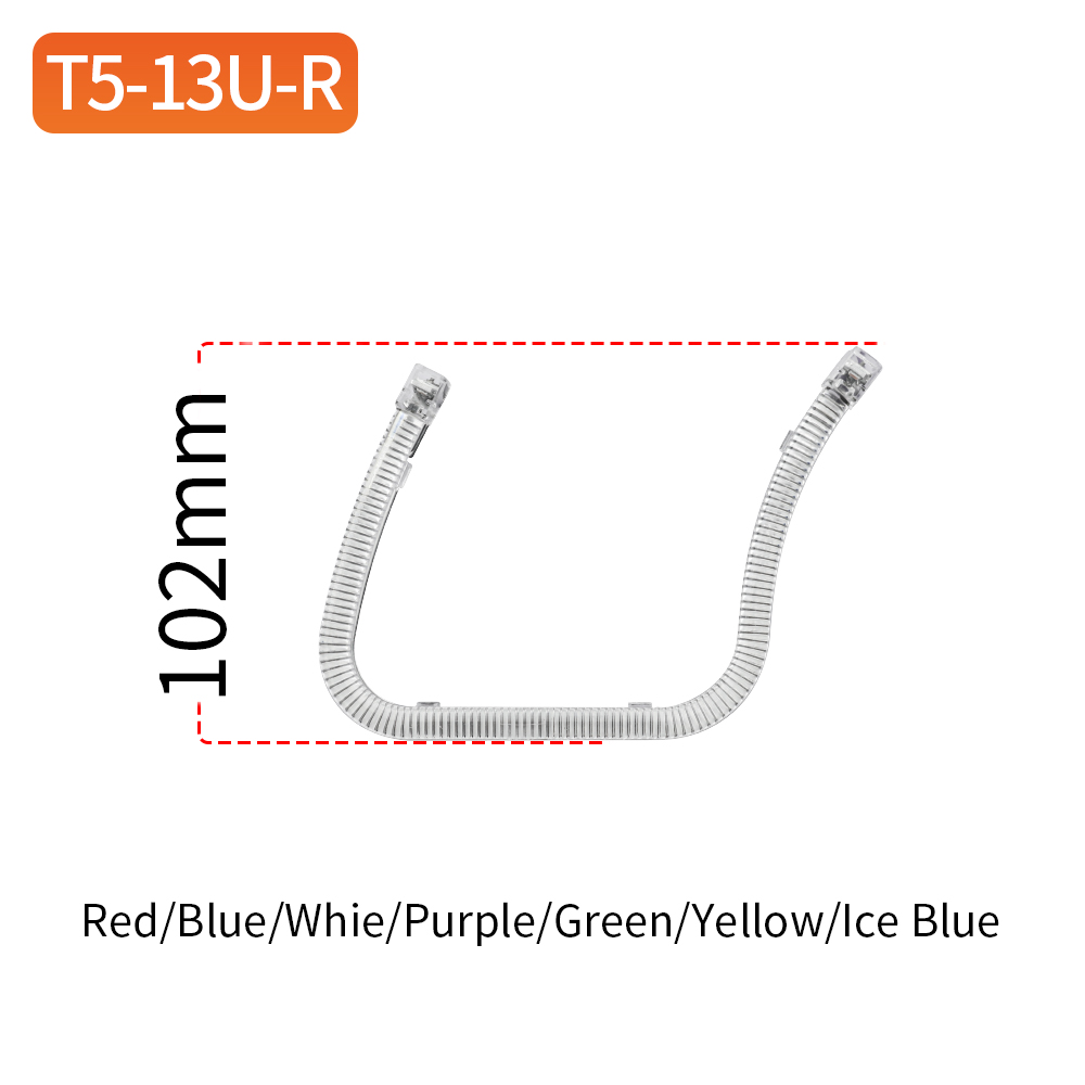 U Type Angel Eyes T5-13U  White/Yellow