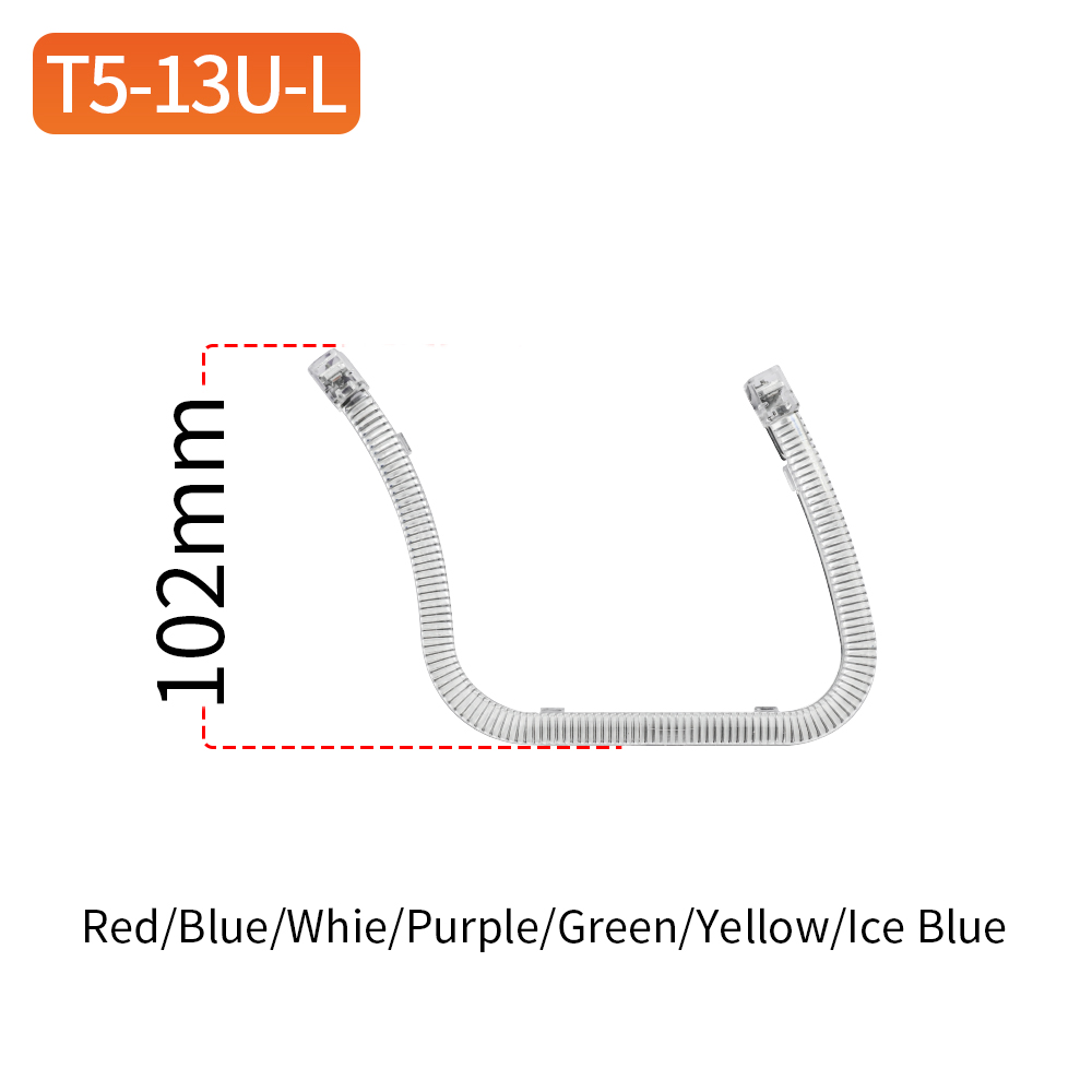U Type Angel Eyes T5-13U  White/Yellow