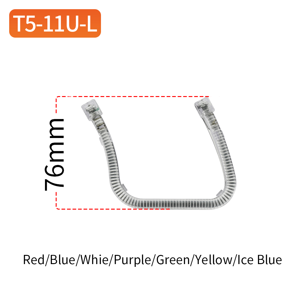 U Type Angel Eyes T5-11U  White/Yellow