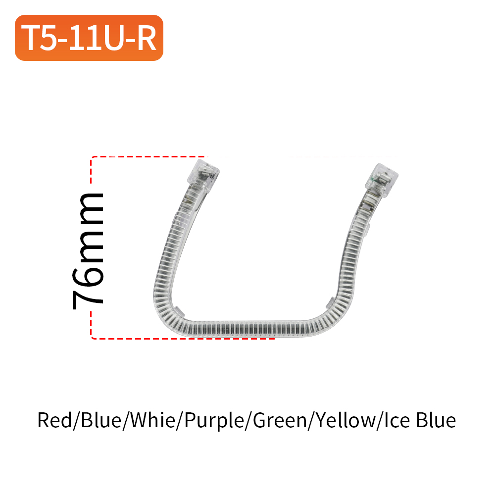 U Type Angel Eyes T5-11U  White/Yellow