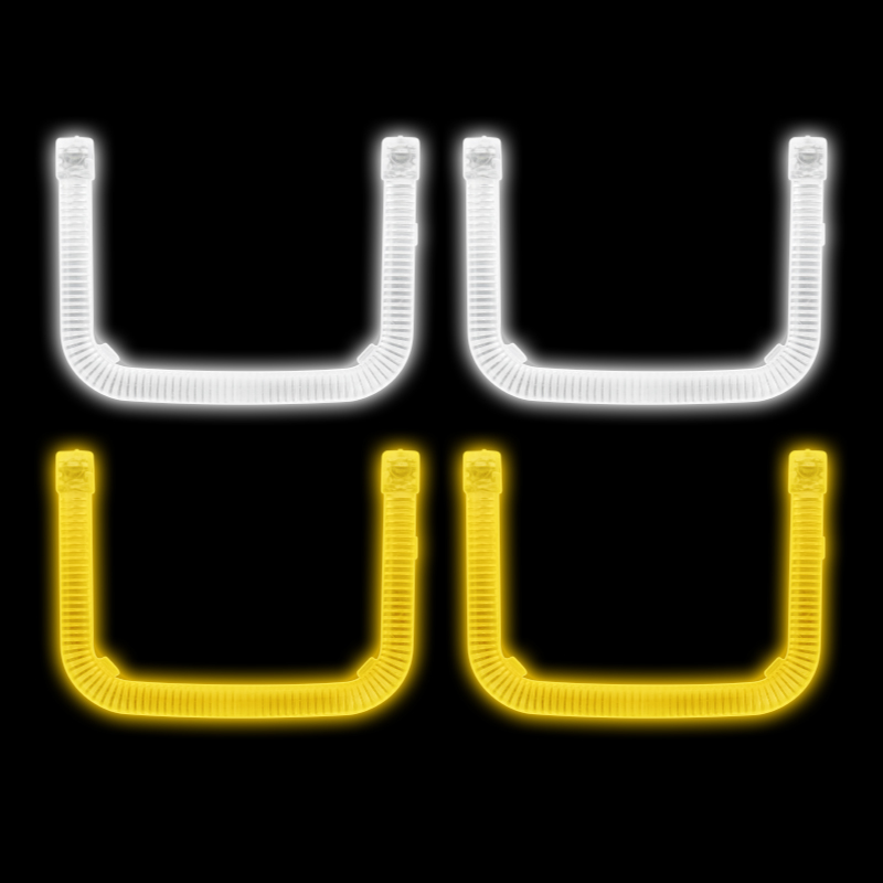 U Type Angel Eyes T5-10U  White/Yellow