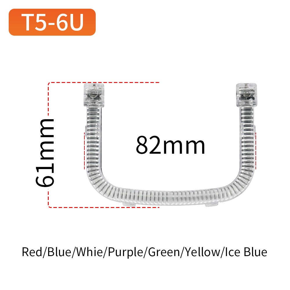 U Type Angel Eyes T5-6U  White/Yellow