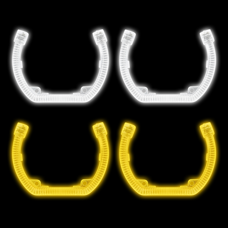 U Type Angel Eyes T5-7U   White/Yellow