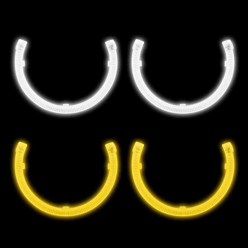 C Type Angel Eyes T5-19C  White/Yellow