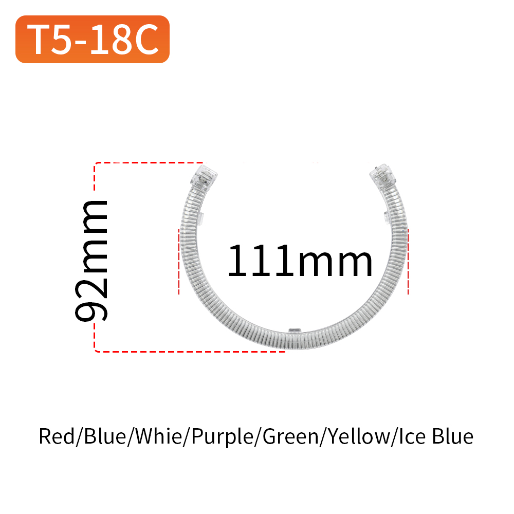 C Type Angel Eyes T5-18C  White/Yellow