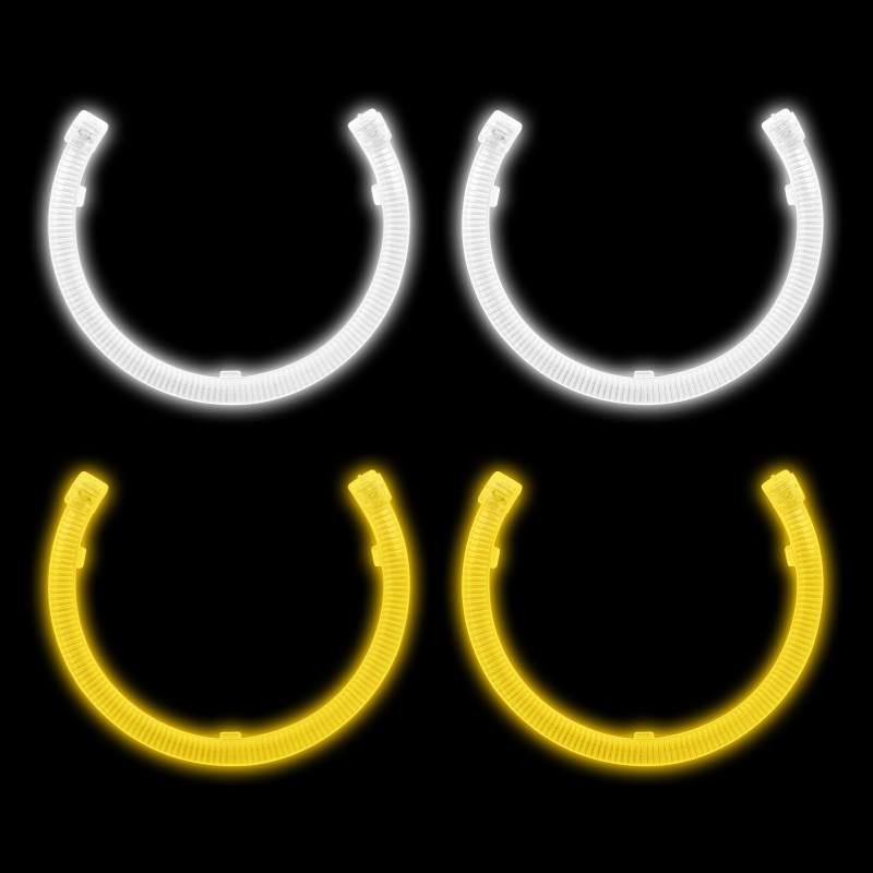 C Type Angel Eyes T5-18C  White/Yellow