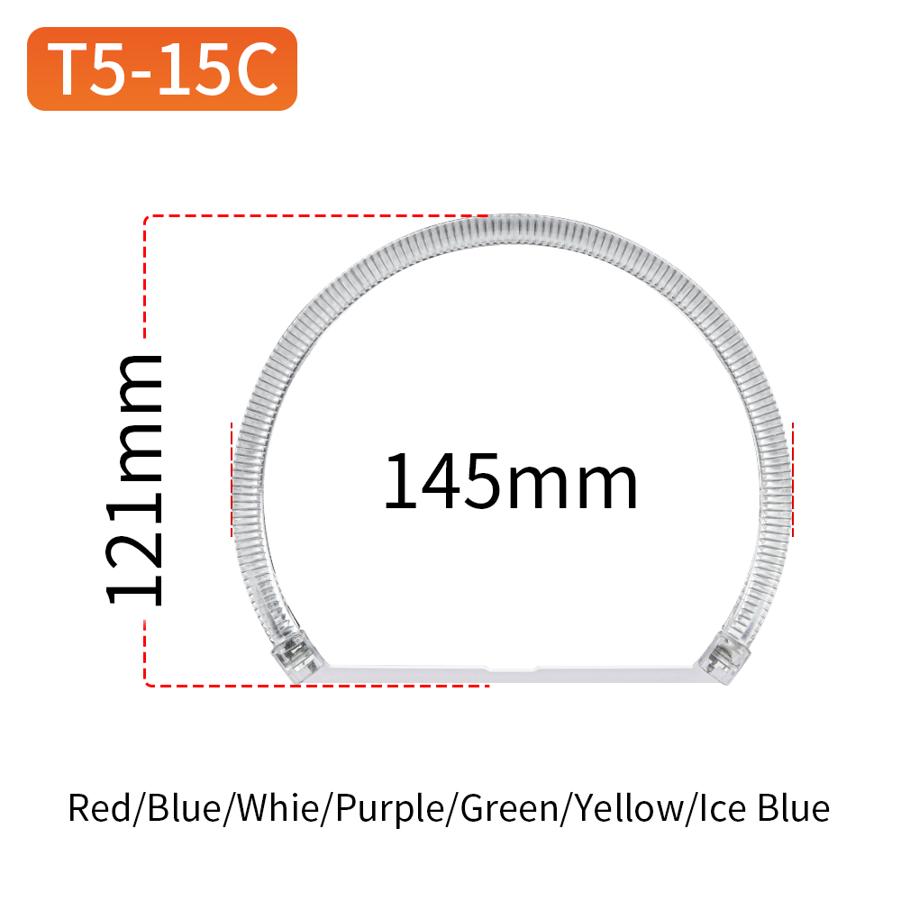 C Type Angel Eyes T5-15C  White/Yellow
