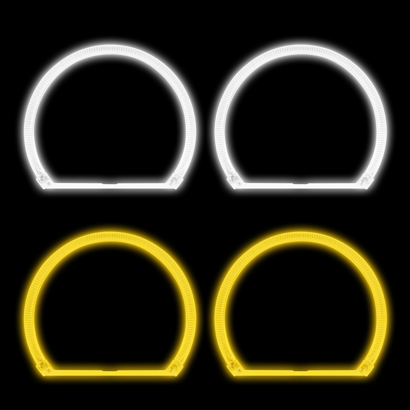 C Type Angel Eyes T5-15C  White/Yellow