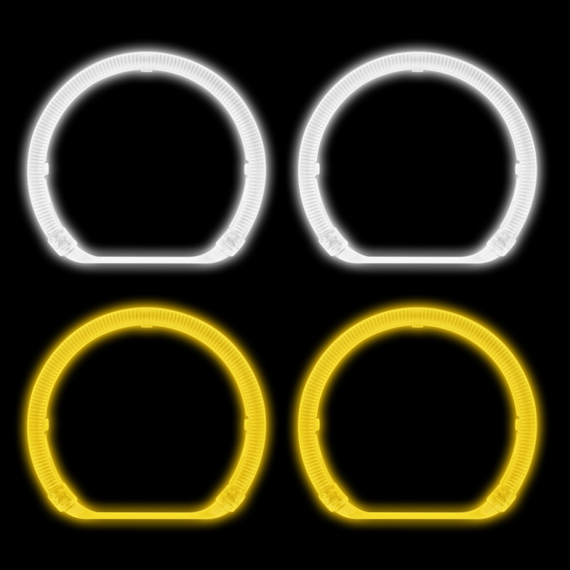 C Type Angel Eyes T5-12C    White/Yellow