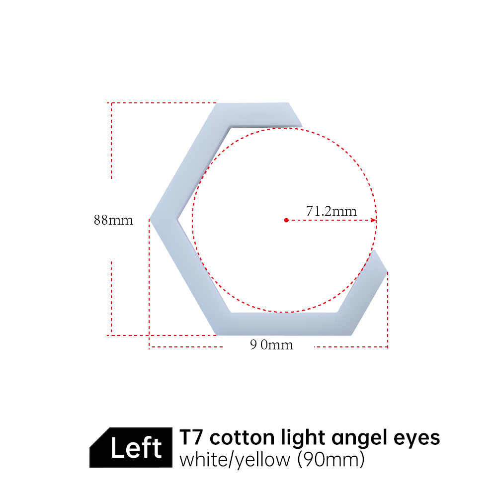 Hexagonal Angel Eyes T7-90MM
