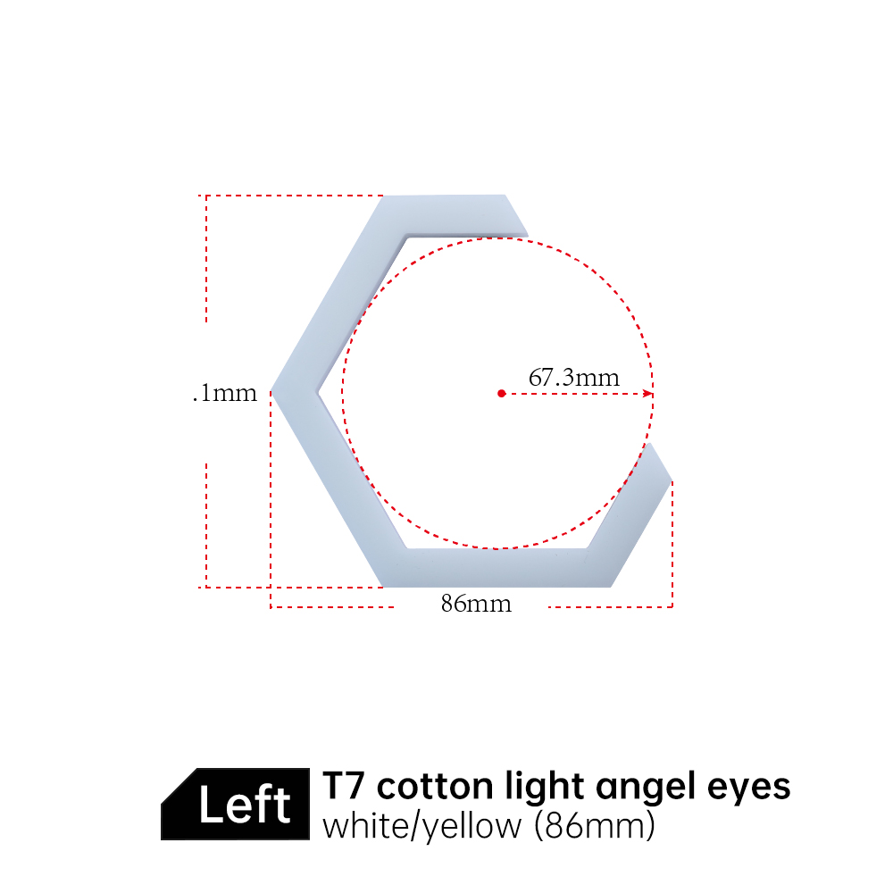 Hexagonal Angel Eyes T7-86MM