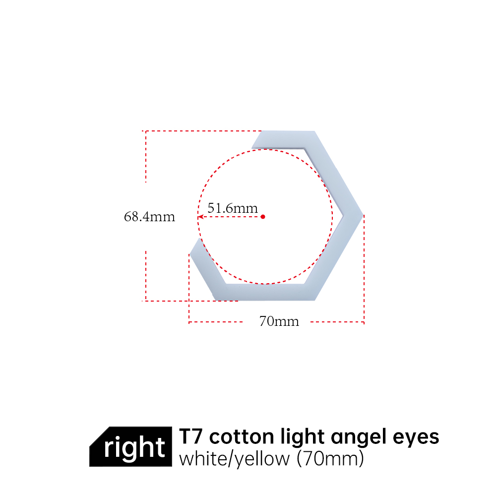Hexagonal Angel Eyes T7-70MM
