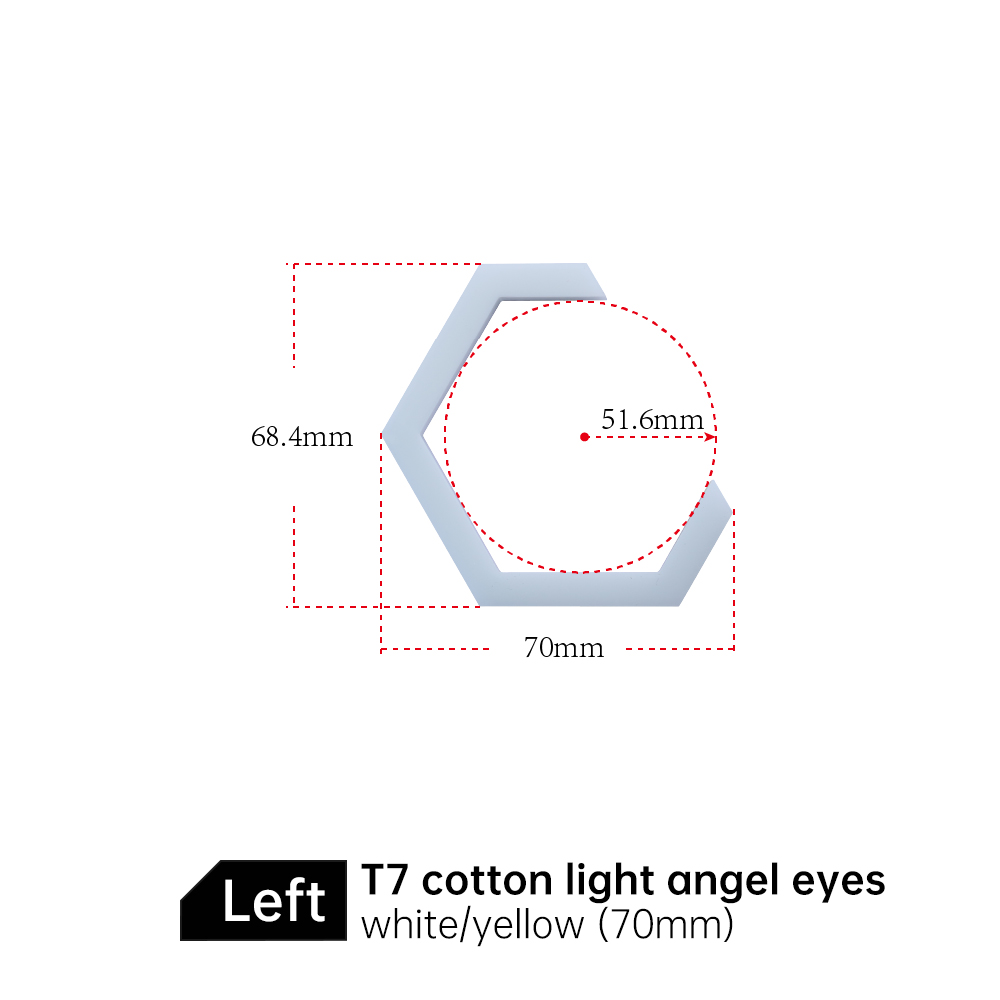 Hexagonal Angel Eyes T7-70MM