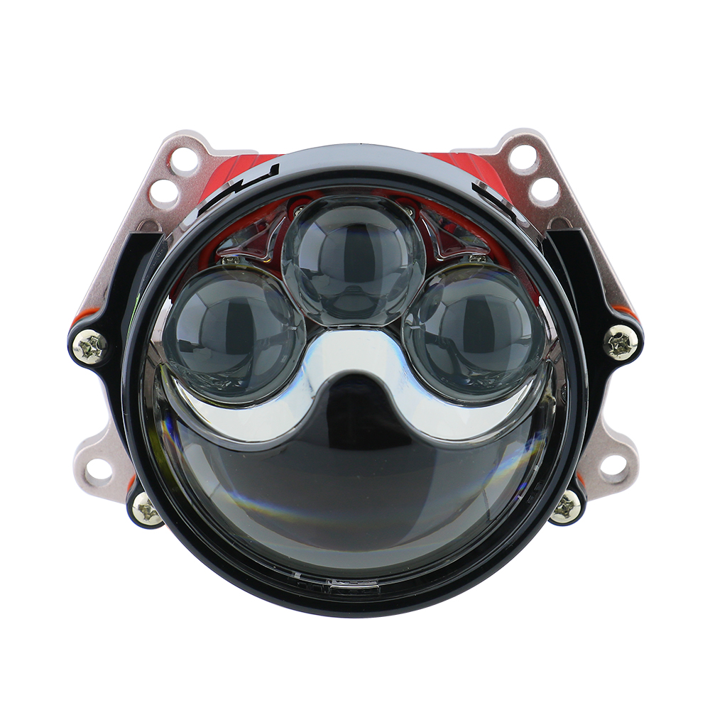 VAHID V2 3.0 Inches Bi-LED Projector for Headlight Retrofit and Upgrade, 3 Laser lenses, VAHID Brand.