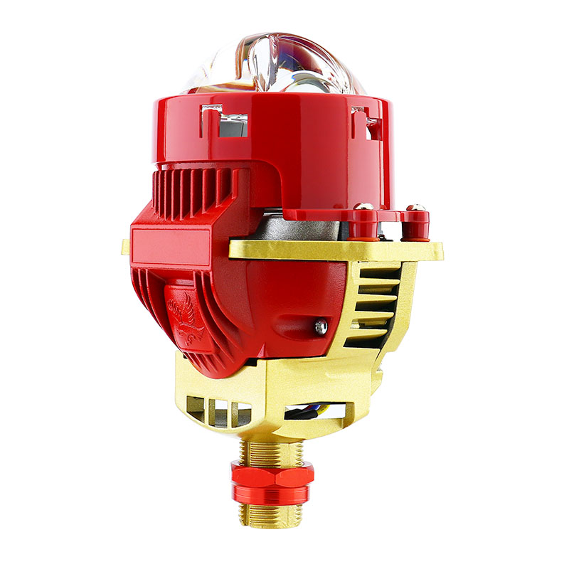 VAHID E30 3.0 Inches Double Lasers Bi-LED Projector Lenses, Headlight Retrofit Projector Lenses