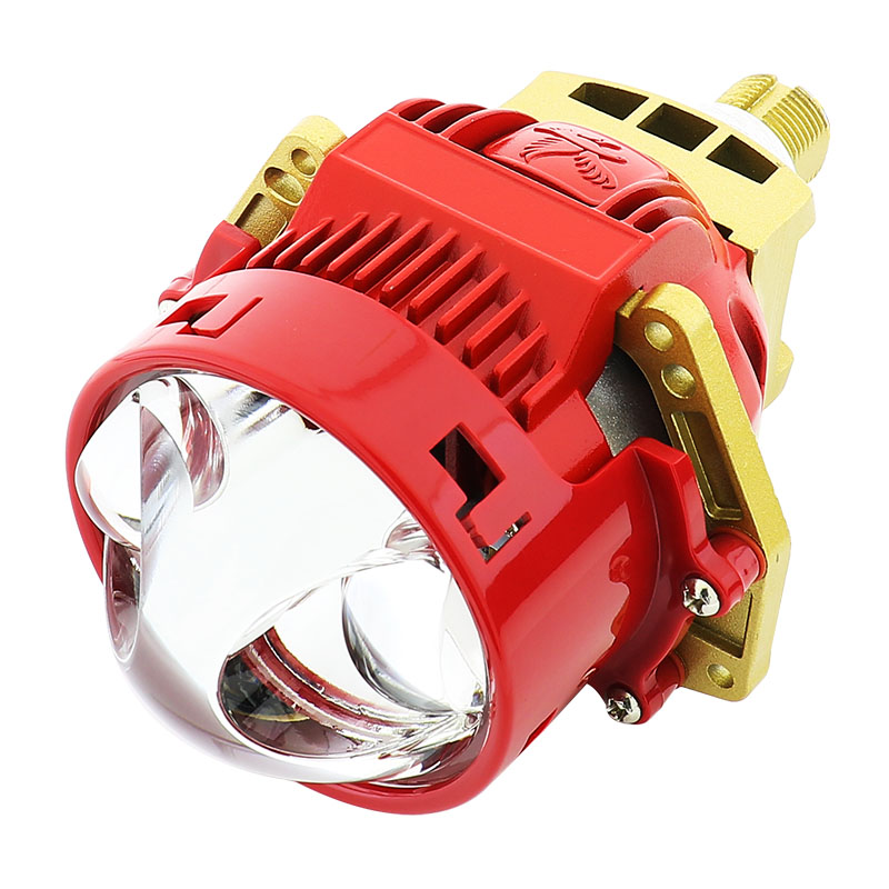 VAHID E30 3.0 Inches Double Lasers Bi-LED Projector Lenses, Headlight Retrofit Projector Lenses