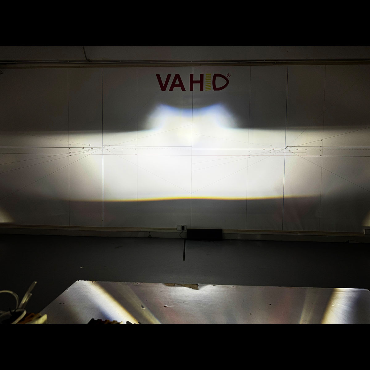 VAHID V4 7500LM 2.5 Inches Bi-LED Projector for Headlight Retrofit and Upgrade, 2 Laser lenses, VAHID Brand.