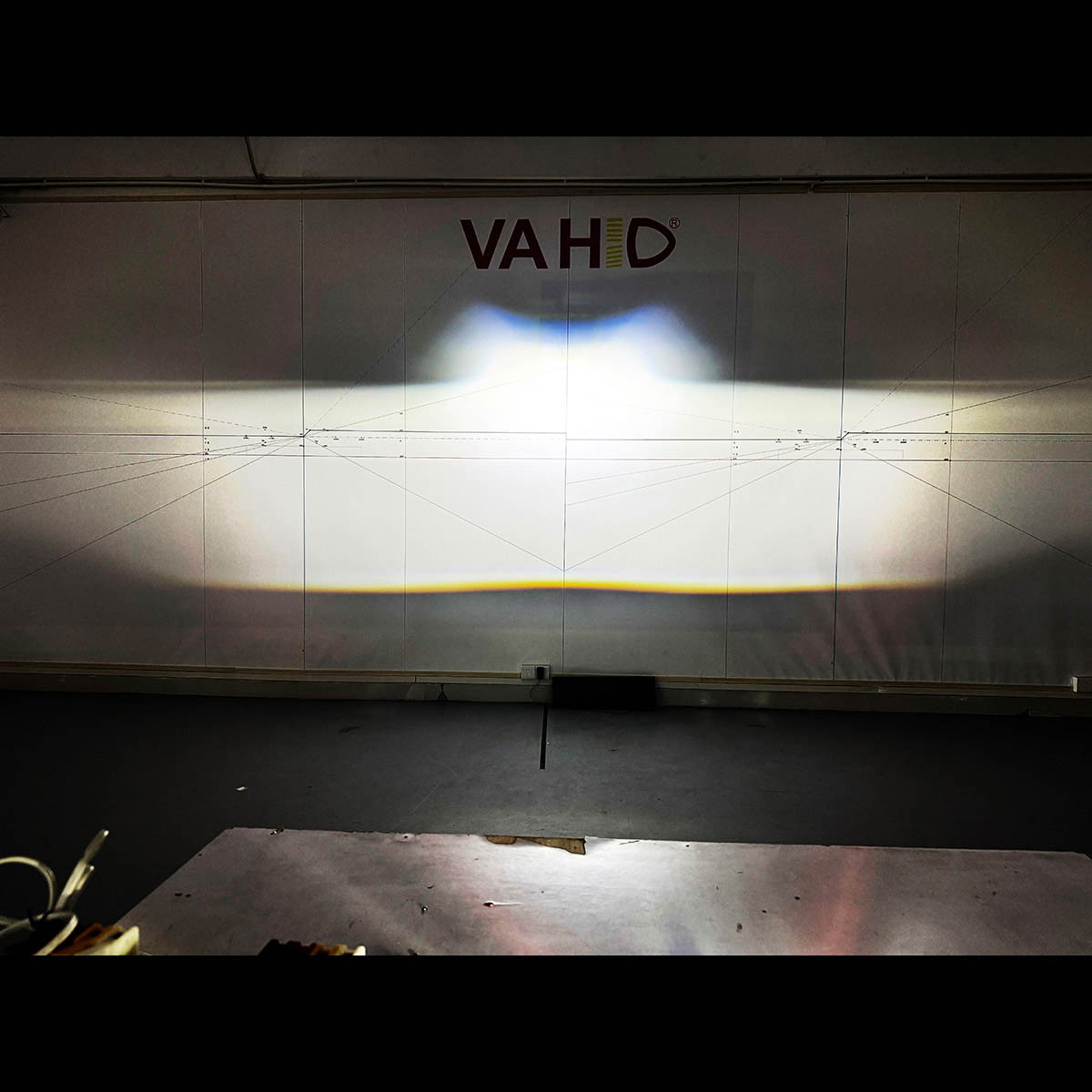 VAHID V4 7500LM 2.5 Inches Bi-LED Projector for Headlight Retrofit and Upgrade, 2 Laser lenses, VAHID Brand.