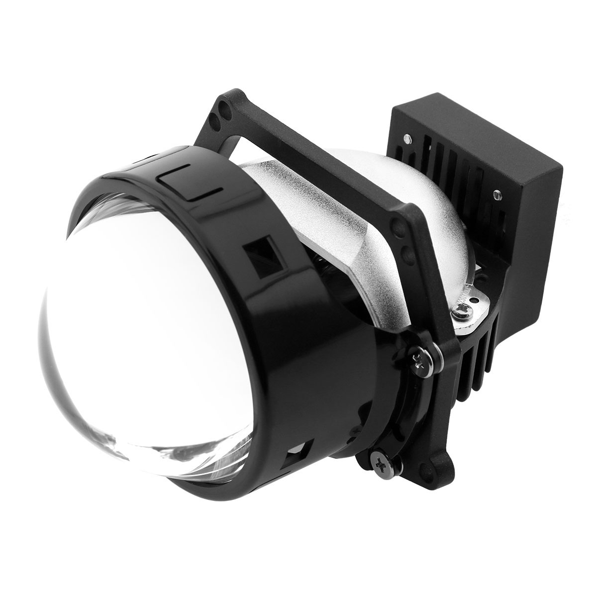 VAHID V5 7500LM 2.5 Inches Bi-LED Projector for Headlight Retrofit and Upgrade, 2 Laser lenses, VAHID Brand.