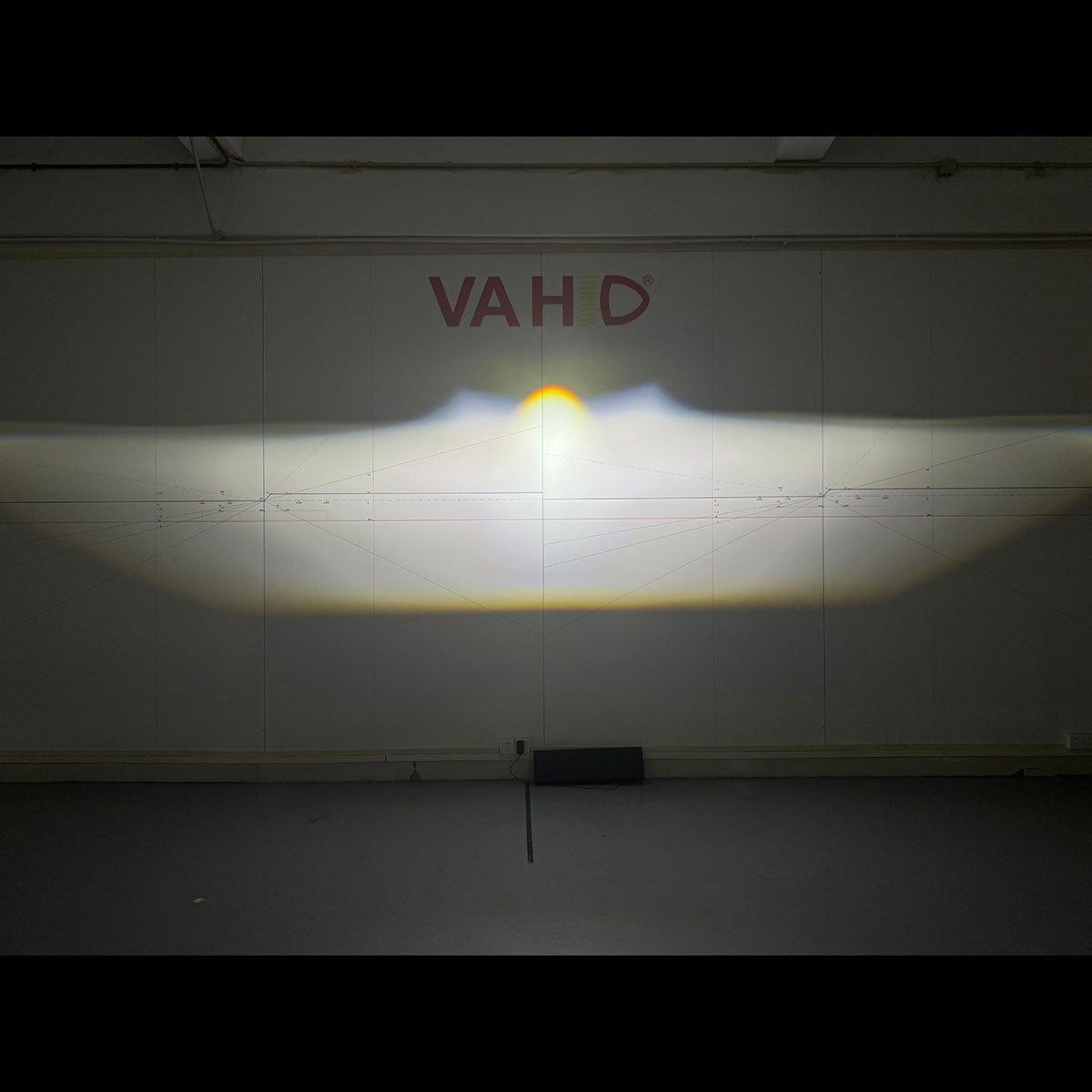 VAHID V5 7500LM 2.5 Inches Bi-LED Projector for Headlight Retrofit and Upgrade, 2 Laser lenses, VAHID Brand.