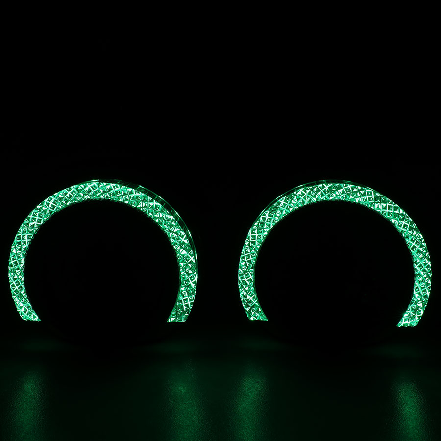 VAHID i9-C25 5D Shrouds Angel Eyes RGB Halo for Headlights DIY Retrofit Kit