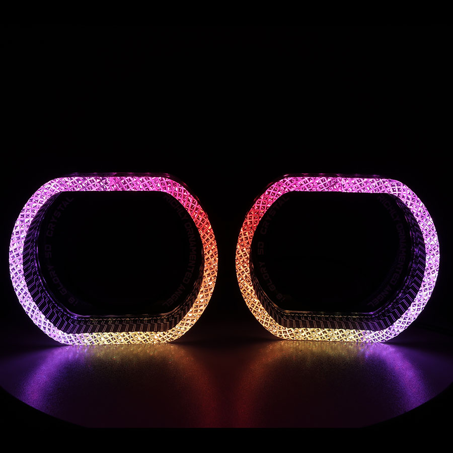  i9-O25 LED crystal cover  Applicable to the BMW series