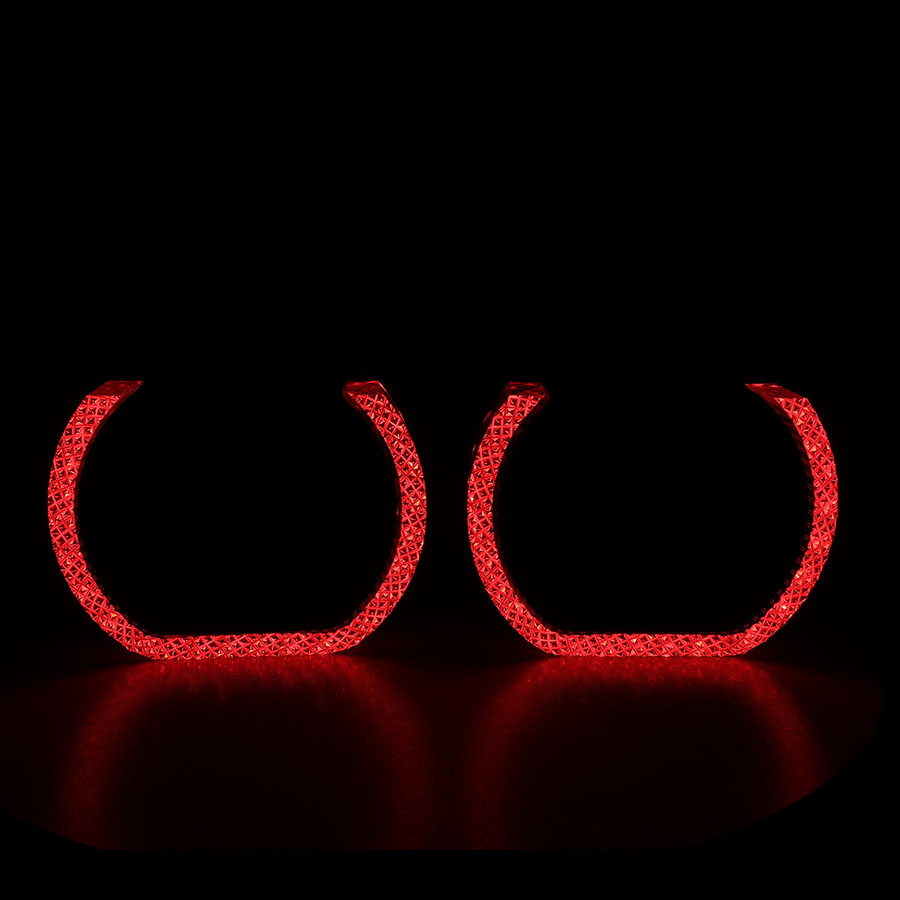 VAHID i7-H30 3.0 Inch 5D Angel Eyes BMW Inspired Shroud Halo for Headlights