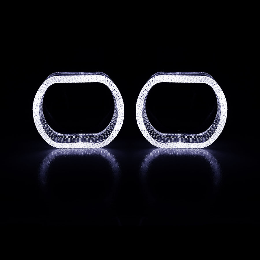 VAHID i7-O30 3.0 Inch 5D Angel Eyes BMW Inspired Shroud Halo for Headlights