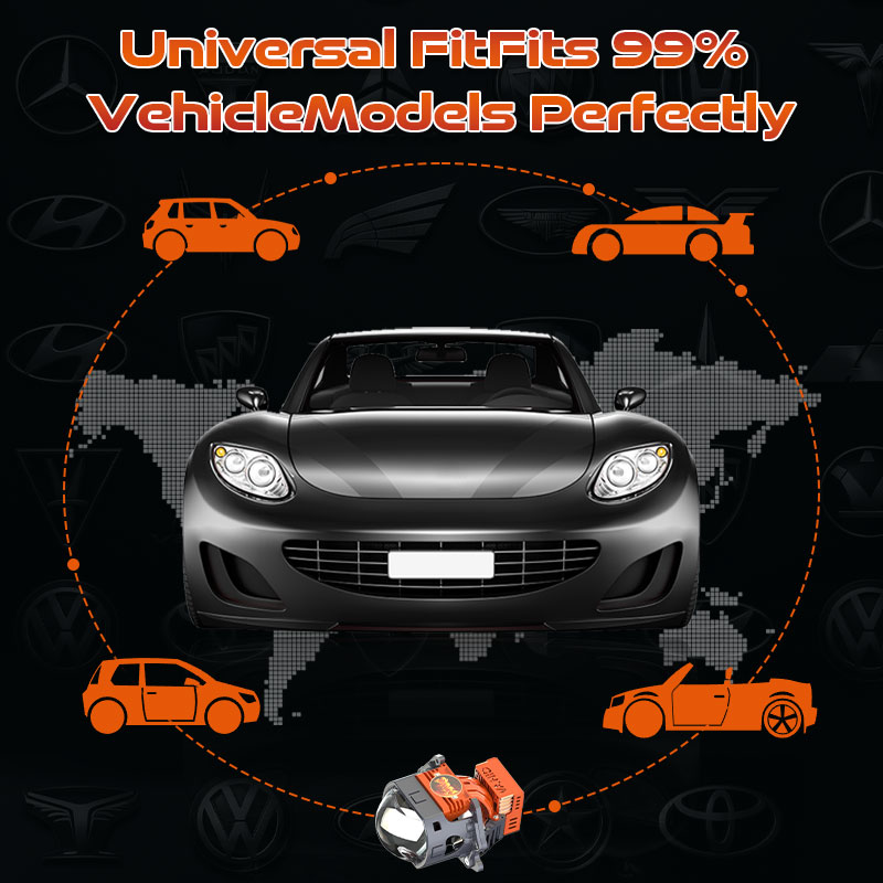 3.0 Inch Bi LED Projector Lens for Car Headlight
