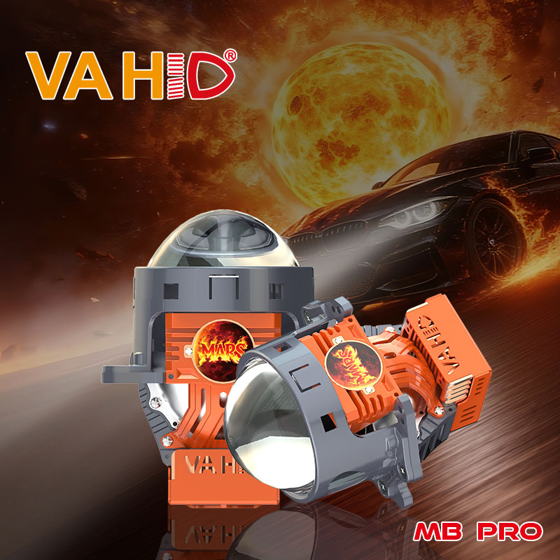VAHID MB Pro 3.0 Inch Dual Bi-LED Laser Projector Lens