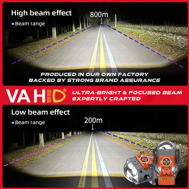 VAHID MS2 3.0 Inch Bi-LED Projector Lens