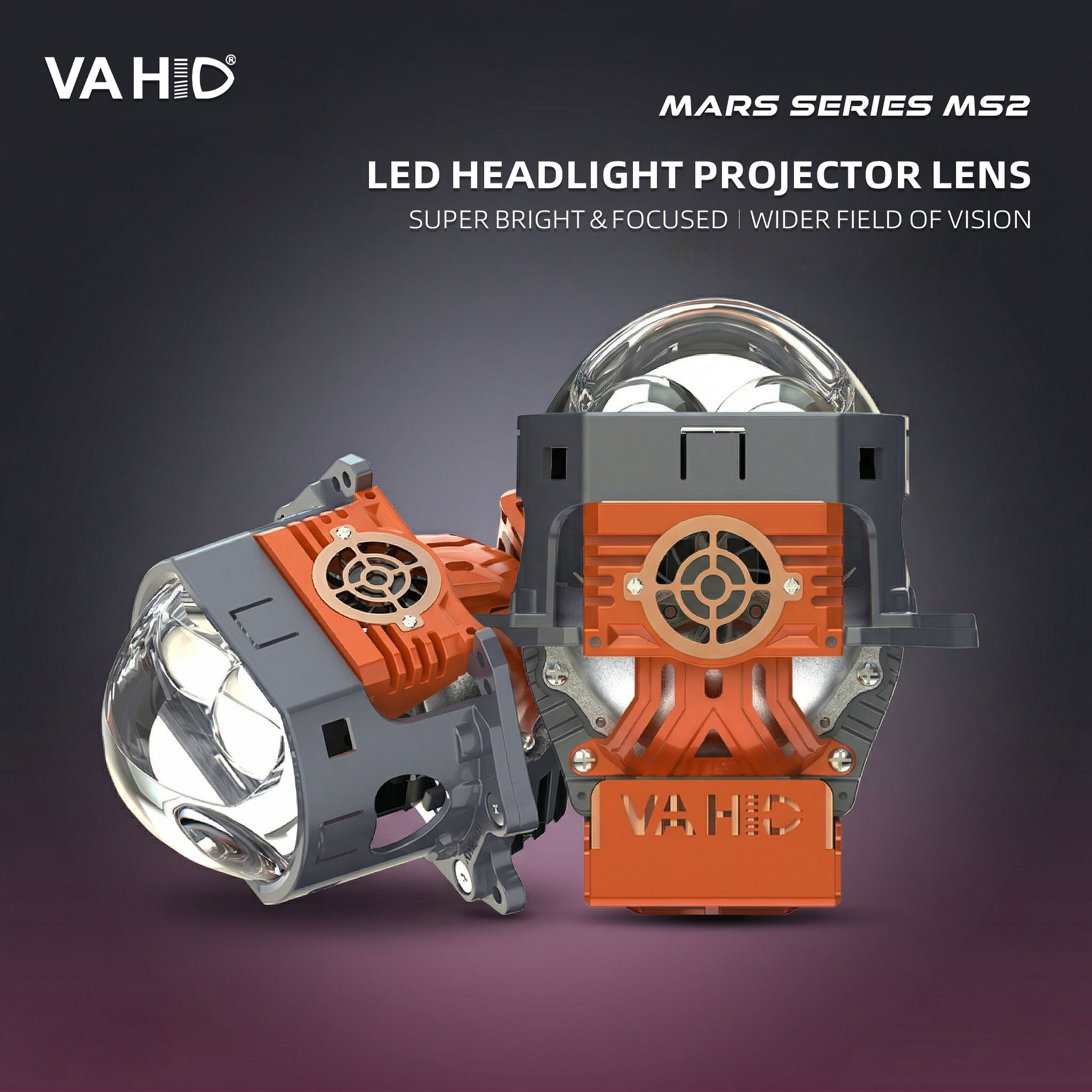 VAHID MS2 3.0 Inch Bi-LED Projector Lens