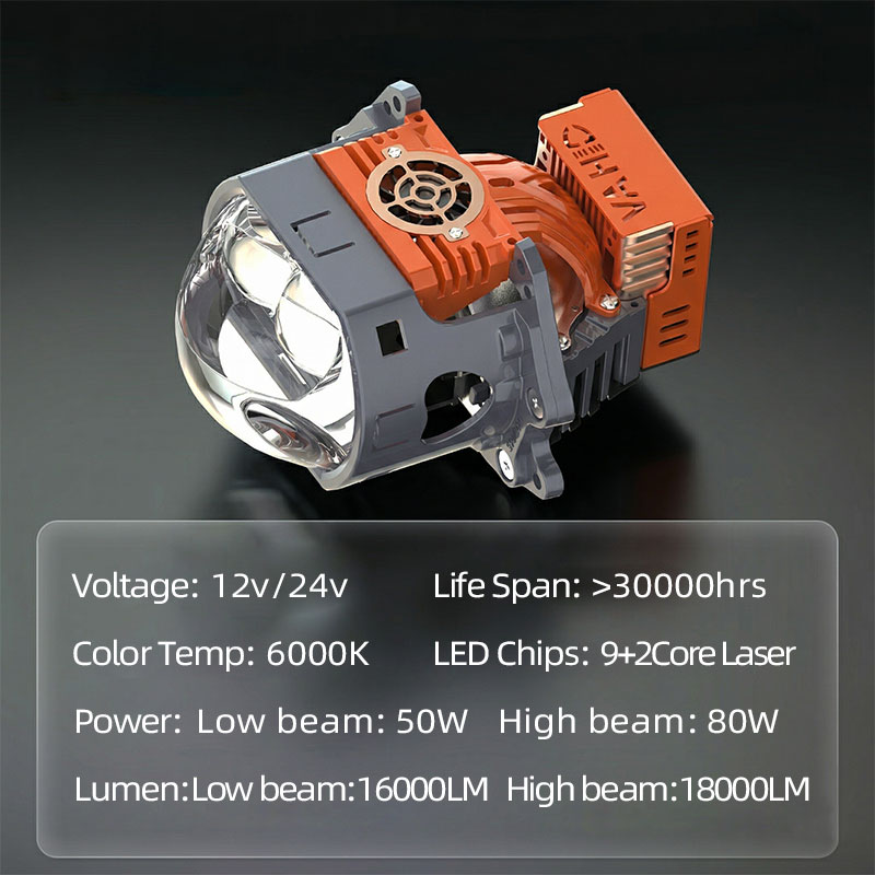VAHID MS2 3.0 Inch Bi-LED Projector Lens