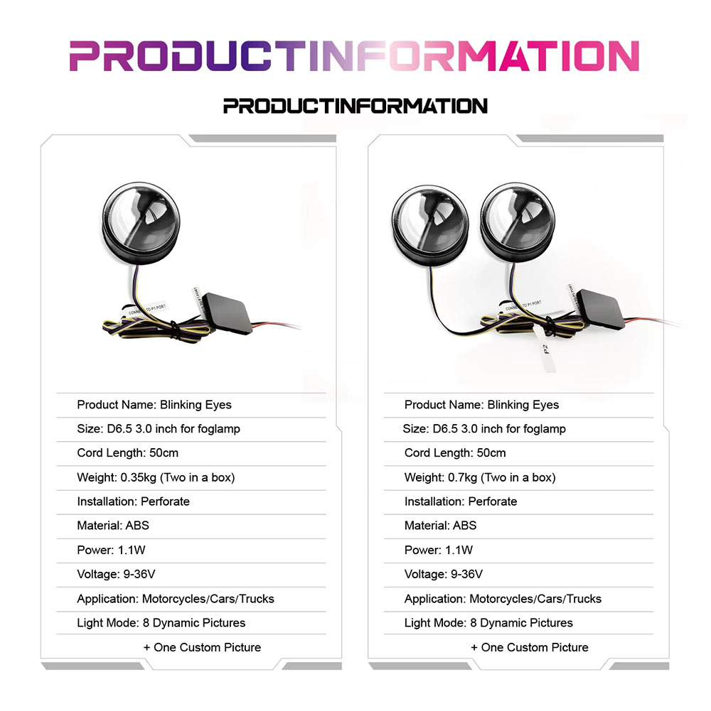 VAHID D6.5 LED Fog Light Projector